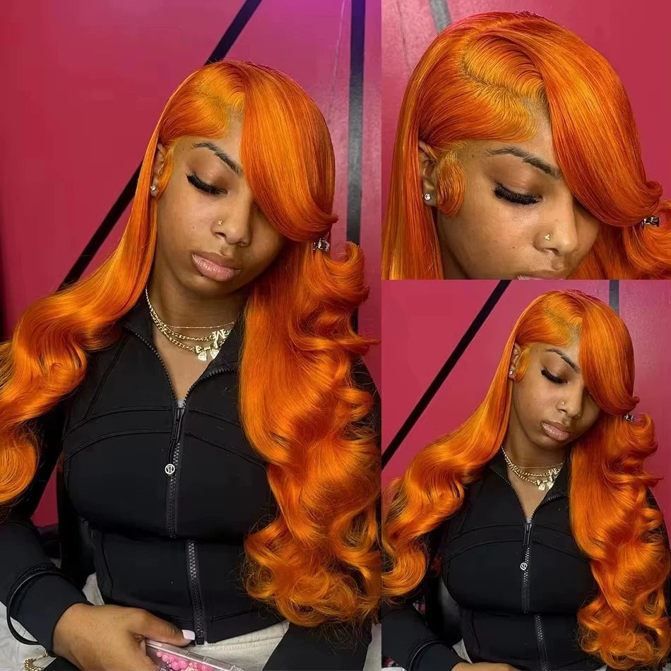 HD Lace Ginger Body Wave Wig