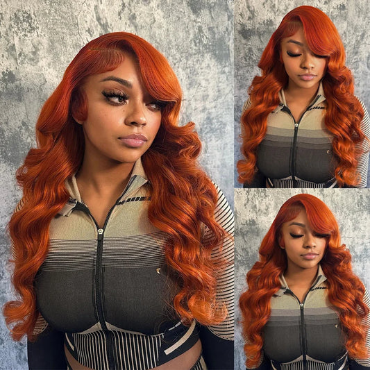 HD Lace Ginger Body Wave Wig