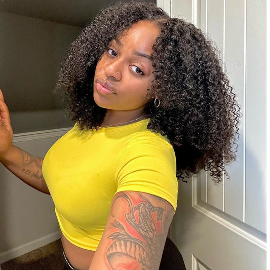 HD Lace Kinky Curly Wig